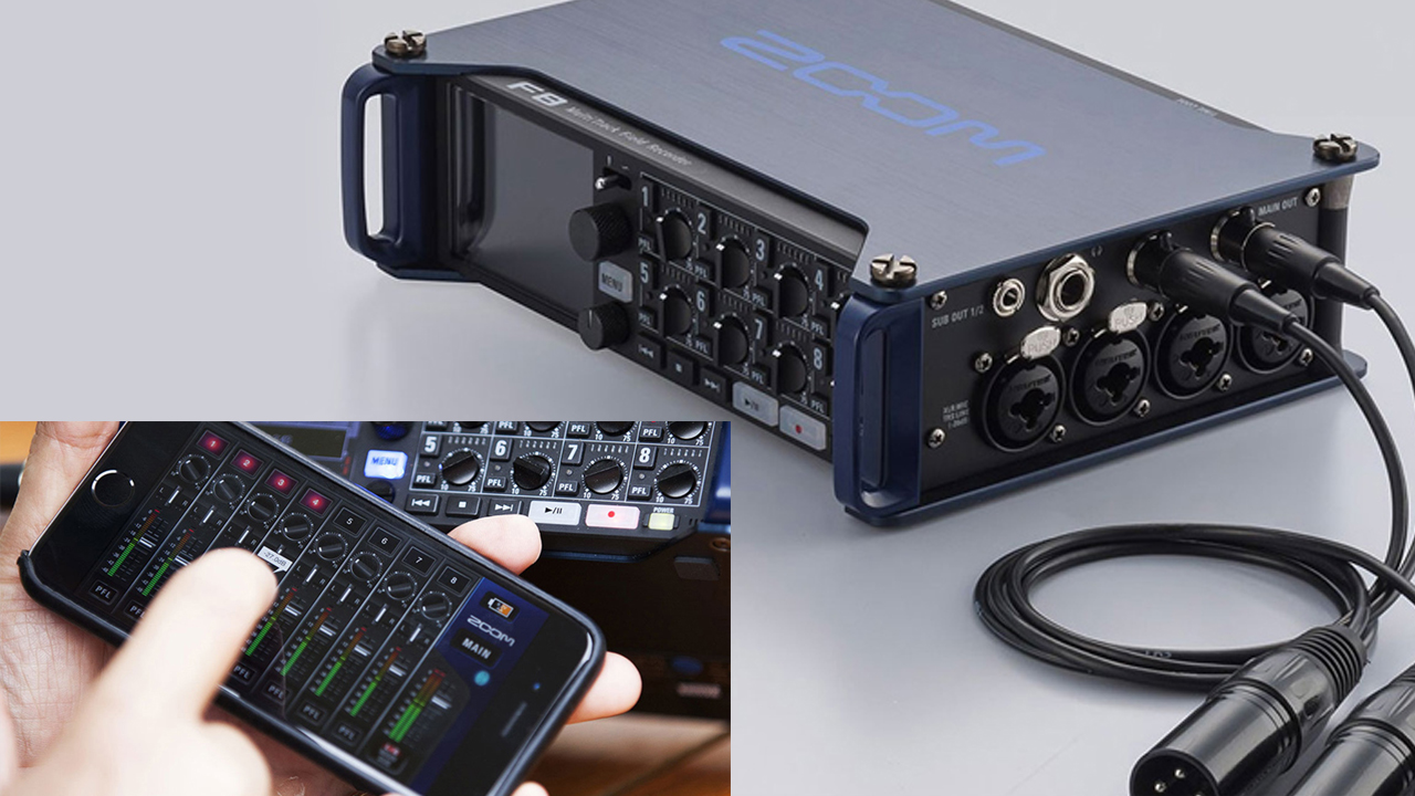 ZOOM Corporation F8 十軌電影級同期錄音機