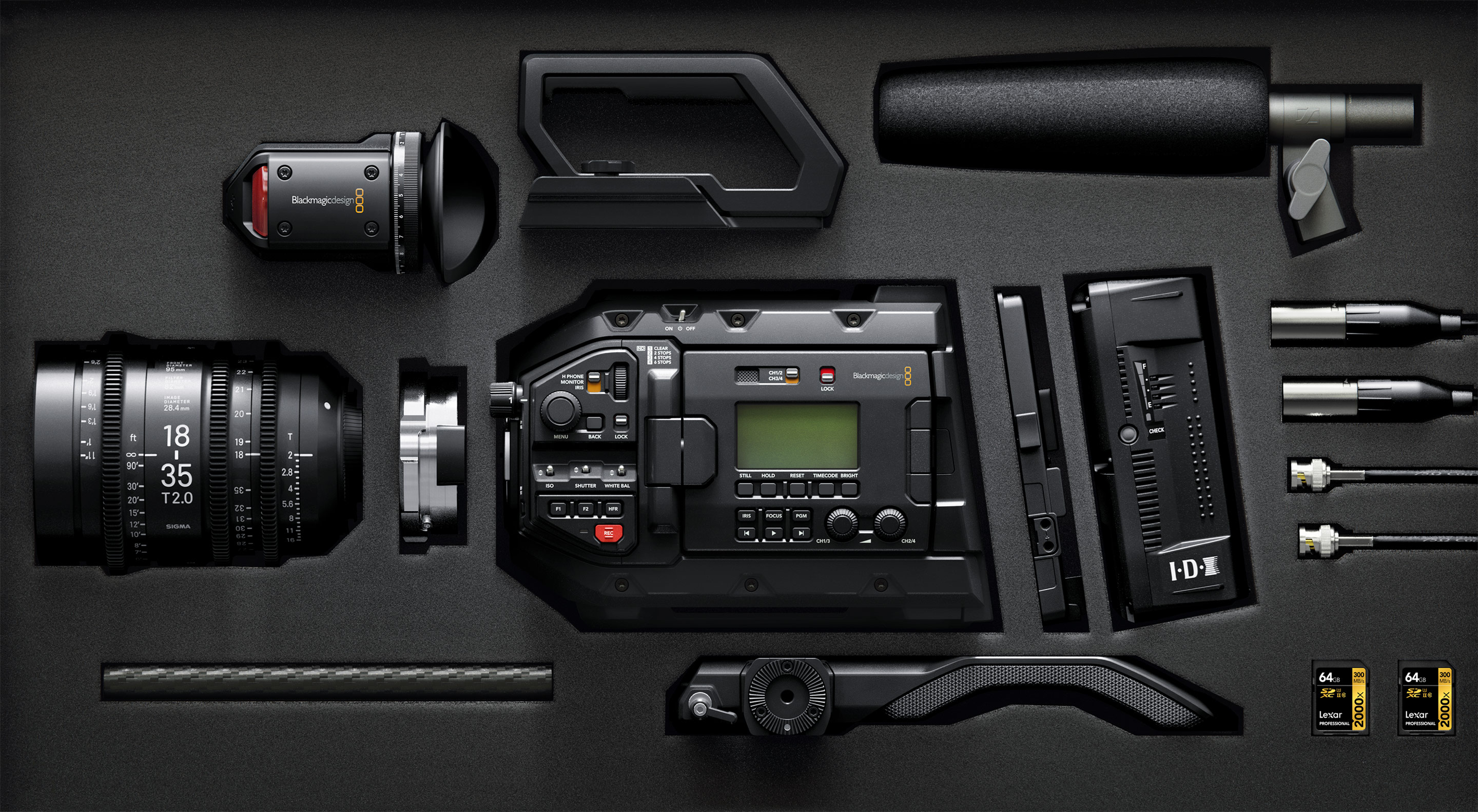 Blackmagic URSA Mini Pro超35mm全幅4K電影級攝影機